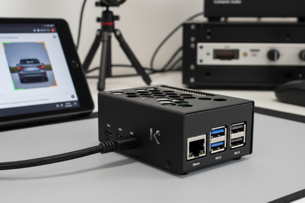 KKSB Case for Raspberry Pi 5 and M.2 NVMe HAT