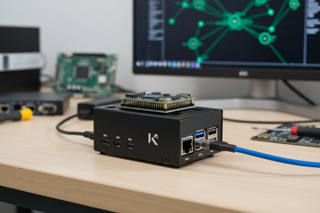 KKSB Case for Raspberry Pi 5 and M.2 NVMe HAT