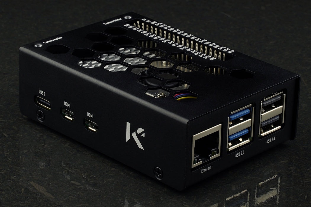 KKSB Raspberry Pi 5 Case Aluminium Black