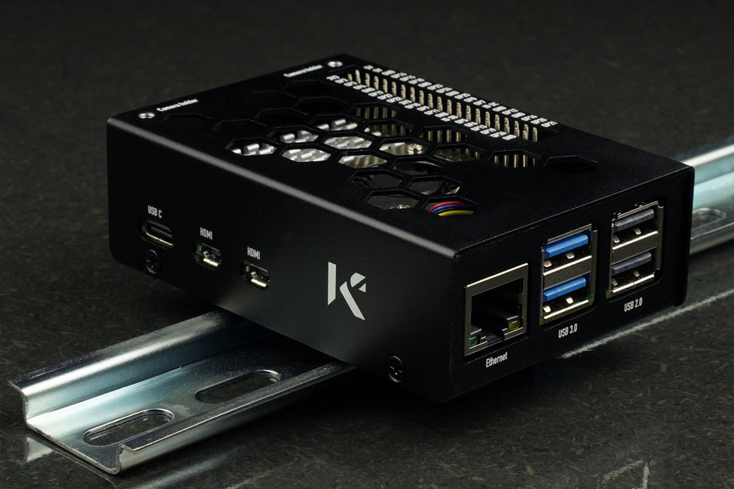 KKSB Raspberry Pi 5 Case Aluminium Black