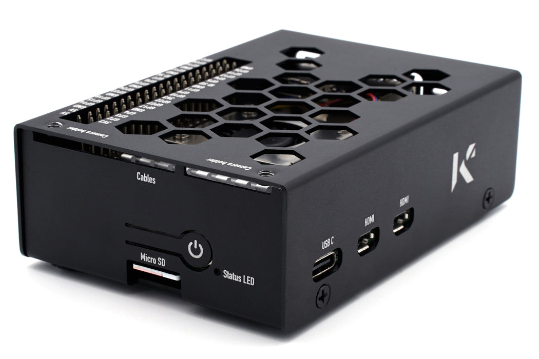 KKSB Raspberry Pi 5 Case Aluminium Black