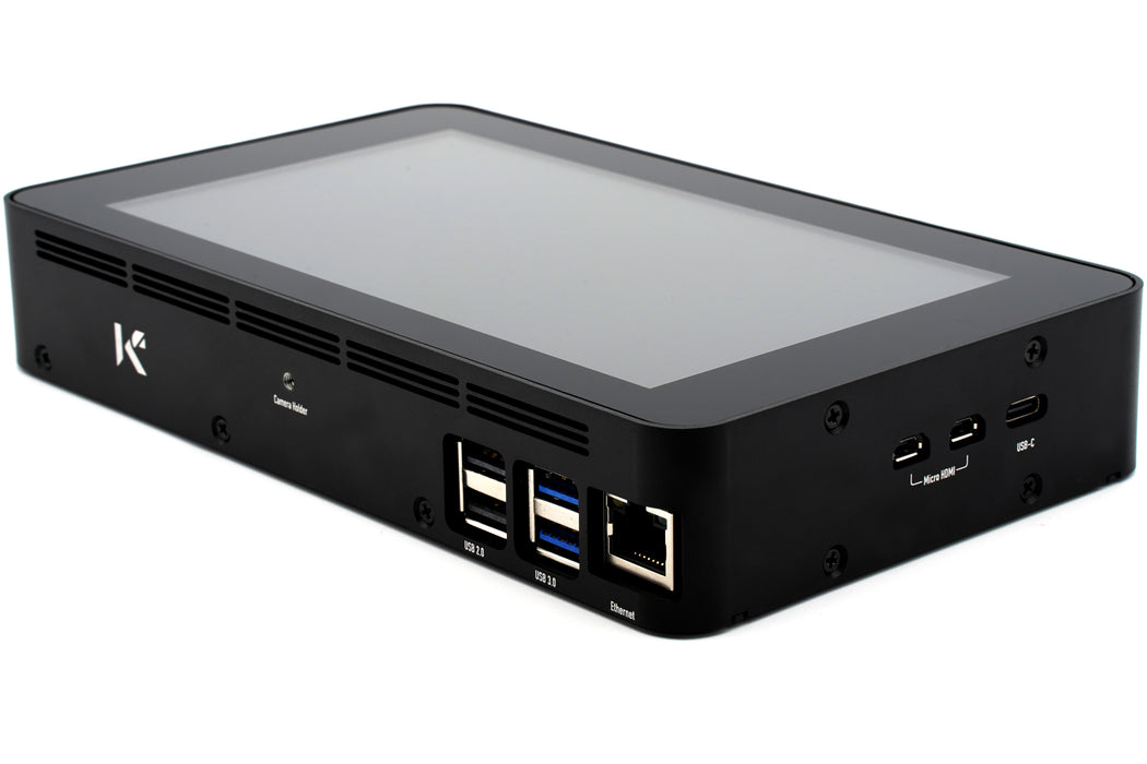 KKSB Case for Raspberry Pi 5 and the Official Raspberry Pi 7-inch Touchscreen