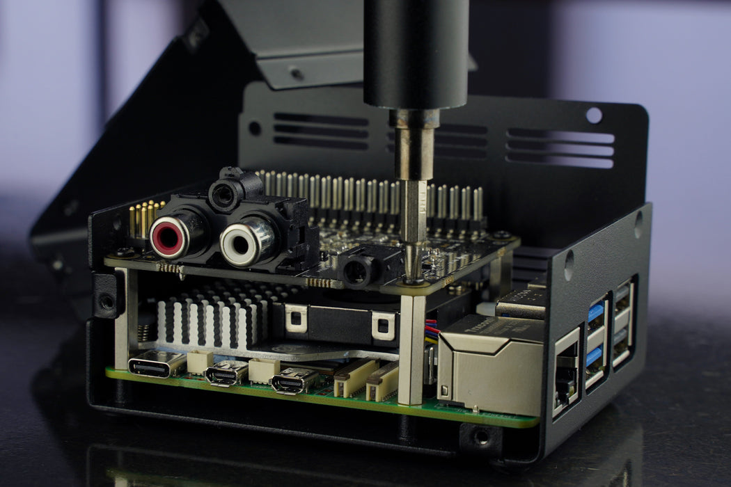 KKSB Case for Raspberry Pi 5 and Raspberry Pi DAC+ and DAC Pro Sound Cards