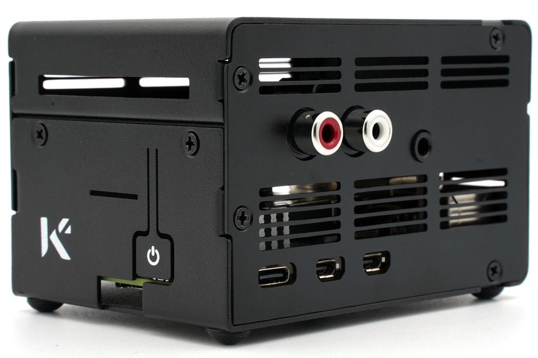 KKSB Case for Raspberry Pi 5 and Raspberry Pi DAC+ and DAC Pro Sound Cards