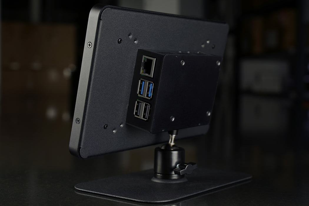 KKSB Display Stand for Raspberry Pi Touch Display 2 with Case for Raspberry Pi 5
