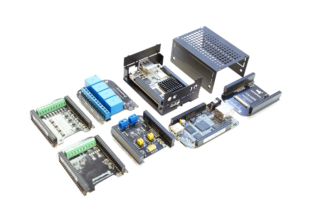 KKSB BeagleBone AI and BeagleBone Black Rev C Case - Space for BeagleBone CAPEs