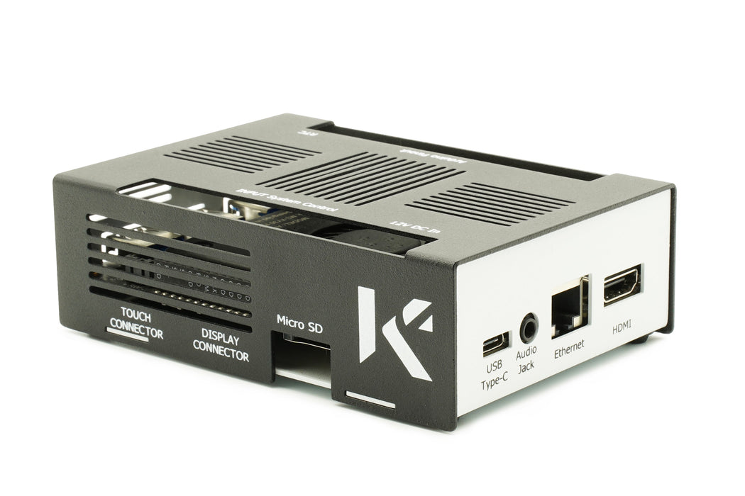 KKSB LattePanda Alpha and LattePanda Delta Case - Black and White LattePanda Aluminium Case