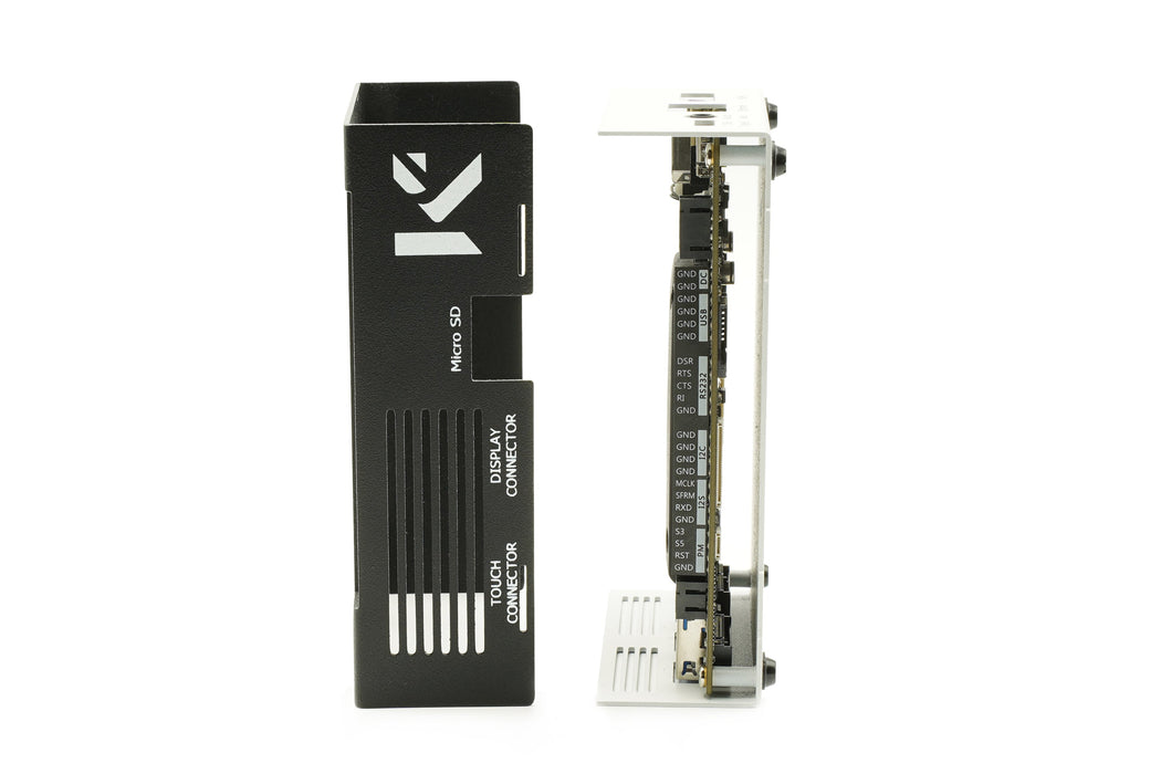 KKSB LattePanda Alpha and LattePanda Delta Case - Black and White LattePanda Aluminium Case