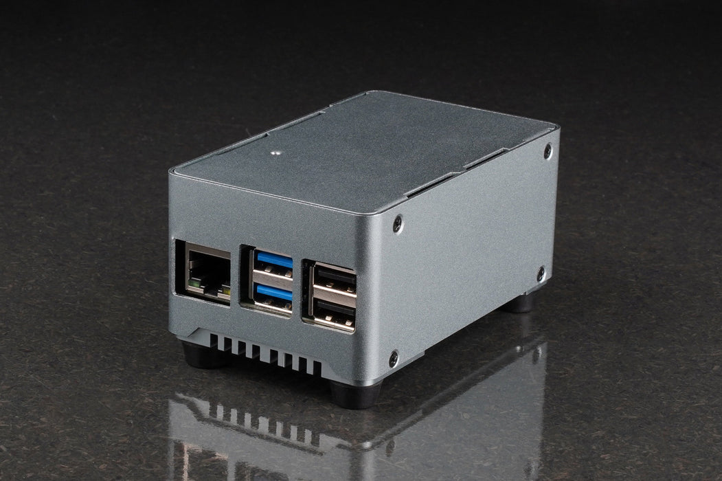 KKSB Rock 4 SE Heatsink Case - Radxa ROCK Aluminium Case with Space for ROCK 4 SE SSD or HATs