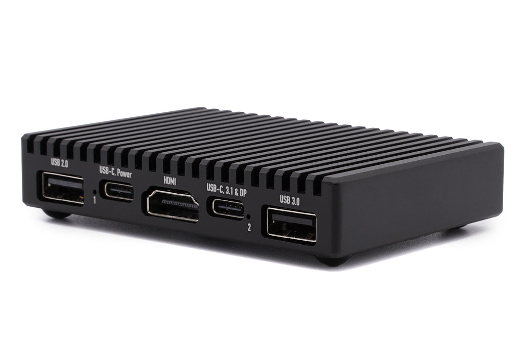 KKSB Khadas Edge2 Heatsink Case - Black Aluminium Enclosure