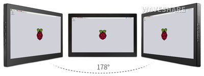 KKSB 13-inch touch screen stand+ Waveshare 13-inch HDMI LCD (H) + KKSB case for Raspberry Pi 4