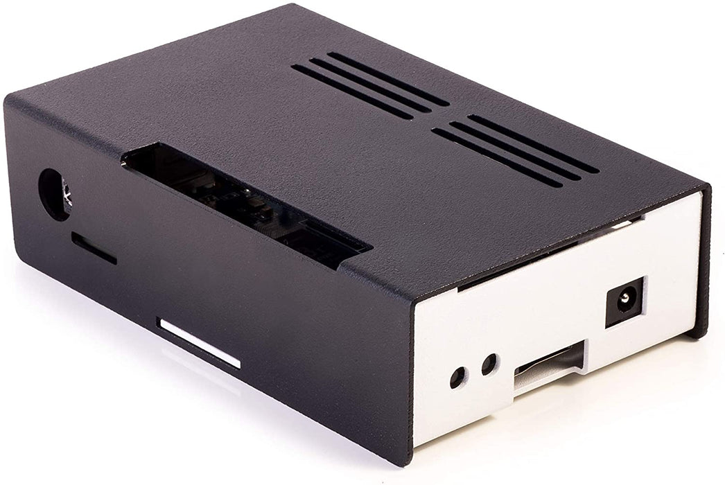KKSB Banana Pi M3 Case - Black and White Aluminium