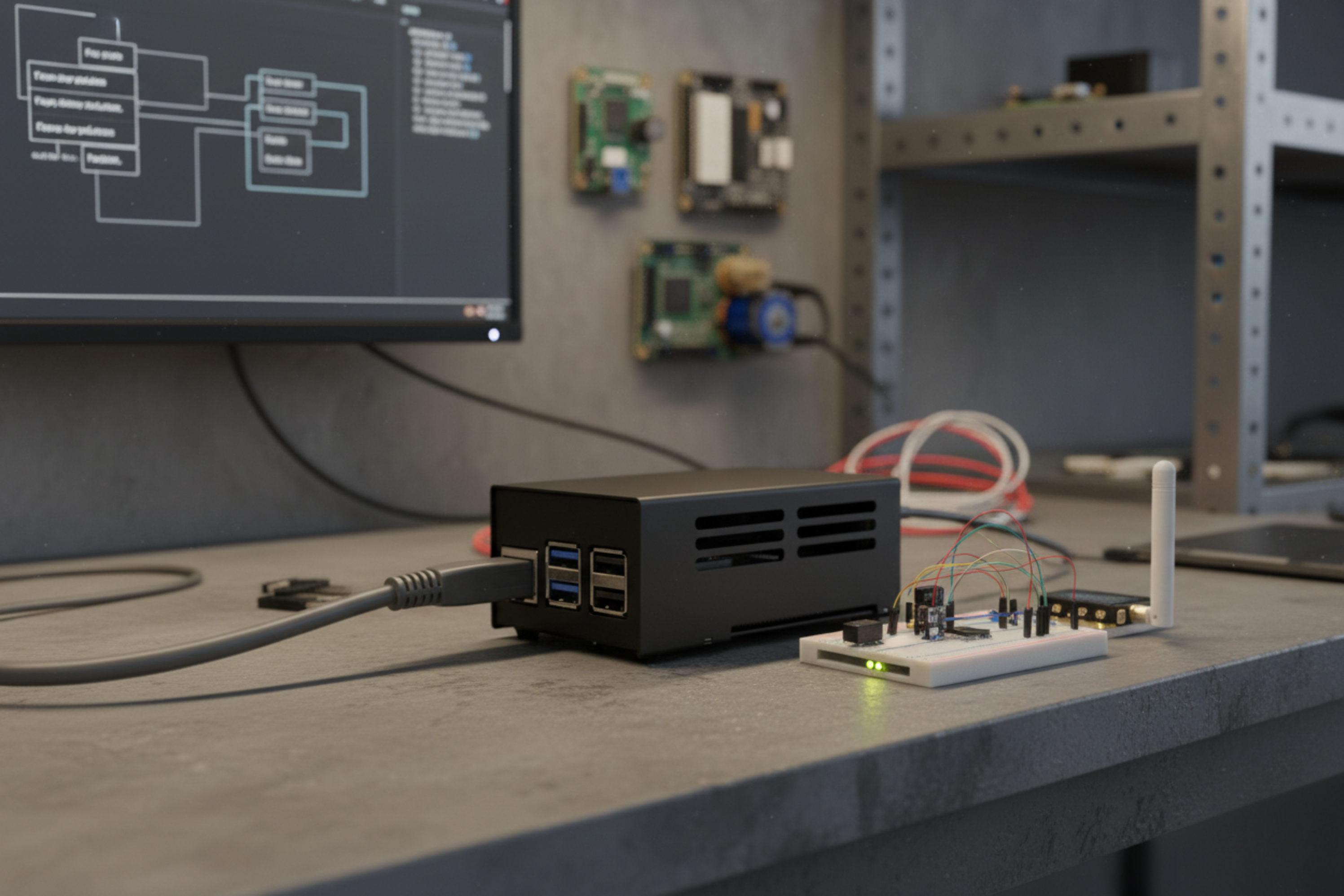 KKSB Raspberry Pi 5 M.2 HAT Case — KKSB Cases