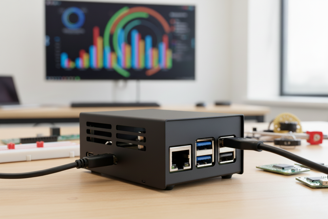 KKSB Raspberry Pi 5 M.2 HAT Case
