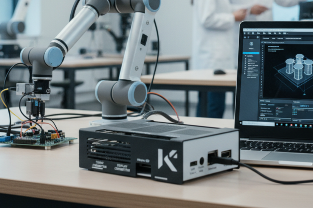 KKSB LattePanda Alpha and LattePanda Delta Case - Black and White LattePanda Aluminium Case