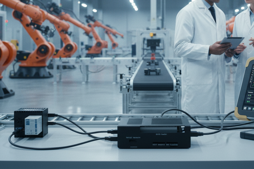 KKSB Coral Dev Board Case - Black and Grey Aluminium Enclosure