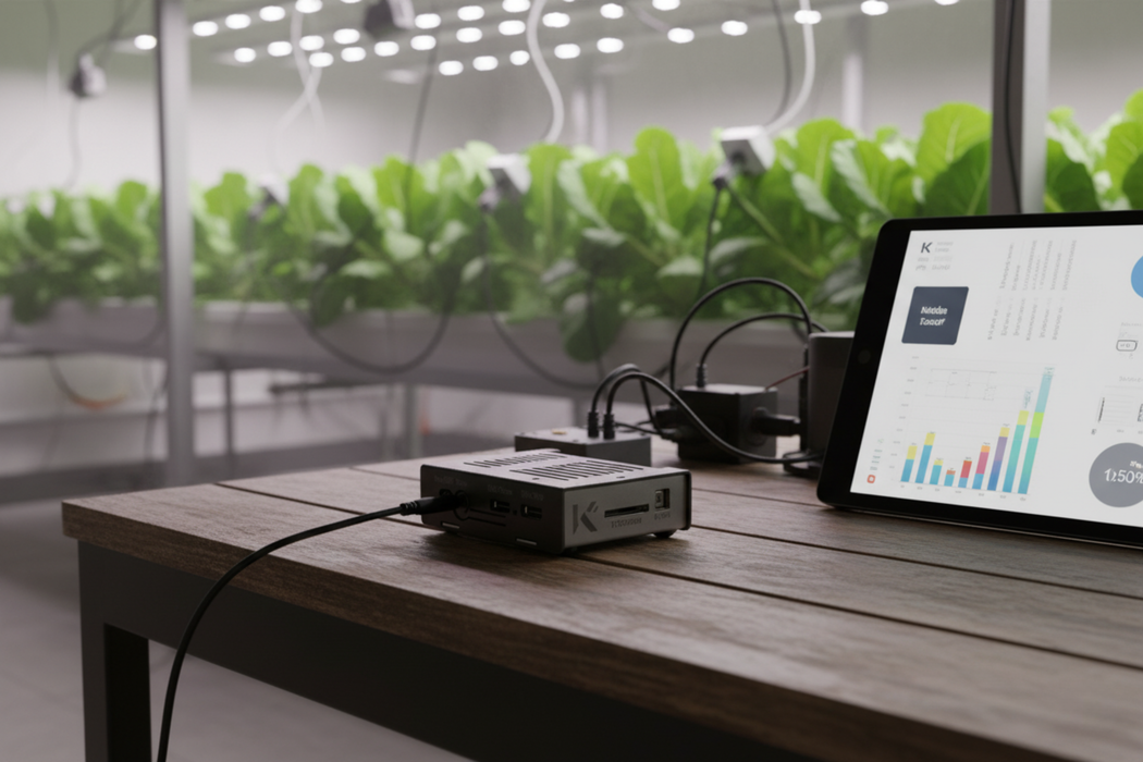 KKSB Coral Dev Board Mini Case with GPIO Access - Black and Gray Aluminium