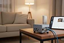 KKSB Rock 4 SE Heatsink Case - Radxa ROCK Aluminium Case with Space for ROCK 4 SE SSD or HATs