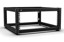 KKSB 19-Inch (19") 4U Open Rack Cabinet – Steel Wall Mount & Floor Standing Rack