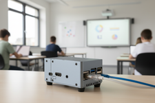 KKSB Rock 4 SE Heatsink Case - Radxa ROCK Aluminium Case with Space for ROCK 4 SE SSD or HATs