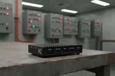 KKSB Khadas Edge2 Heatsink Case - Black Aluminium Enclosure