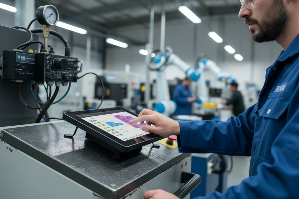 KKSB Case for Raspberry Pi 5 Touch Display 2 - Desktop Orientation