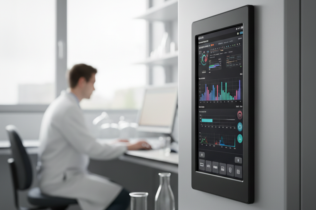 KKSB Panel Mount Case for Raspberry Pi 5 & Display 2 (5inch)