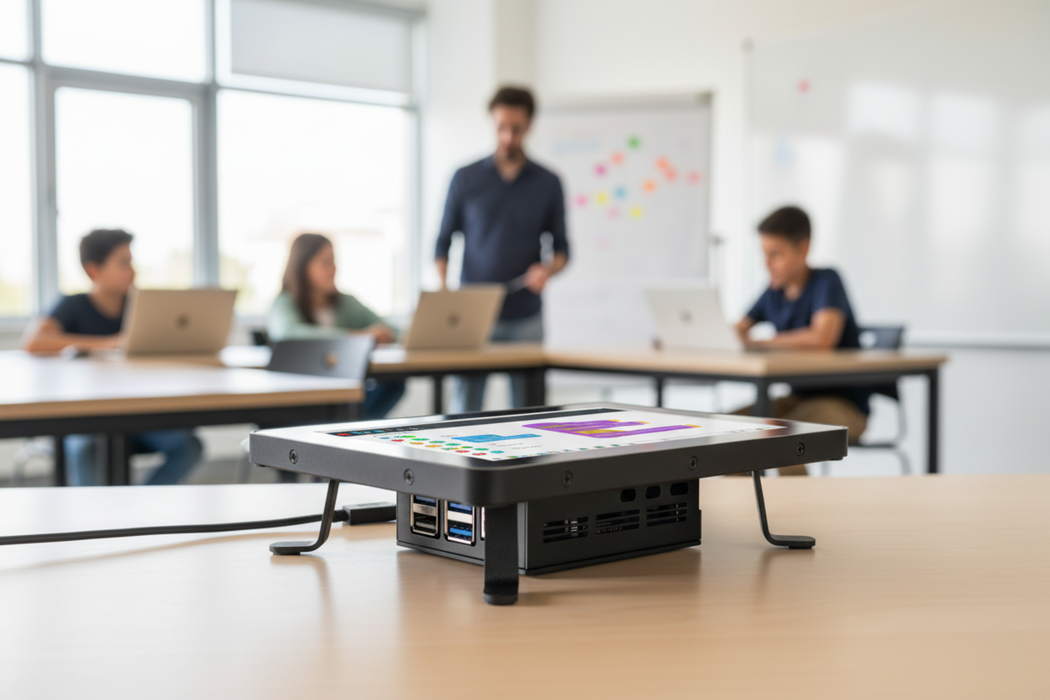 KKSB Case for Raspberry Pi 5 Touch Display 2 - Desktop Orientation