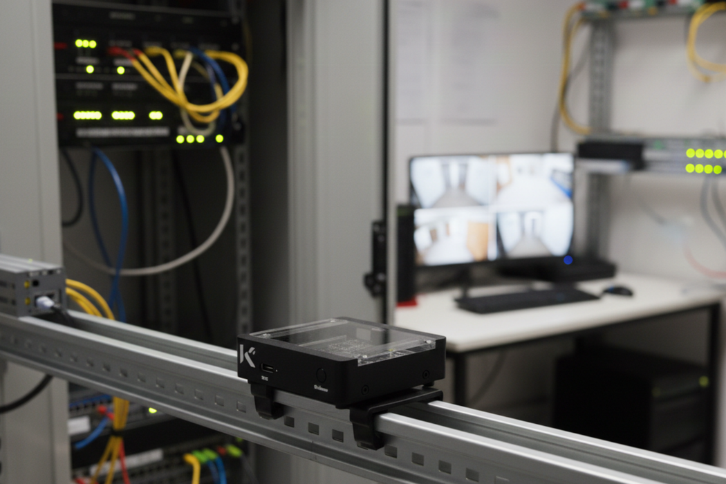 KKSB Arduino Uno Q Case - Clear Polycarbonate Top