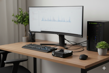 KKSB Arduino Uno Q Case - Clear Polycarbonate Top