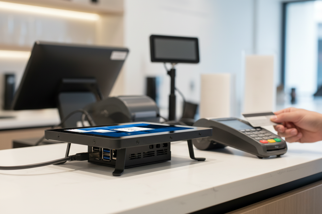 KKSB Case for Raspberry Pi 5 Touch Display 2 - Desktop Orientation