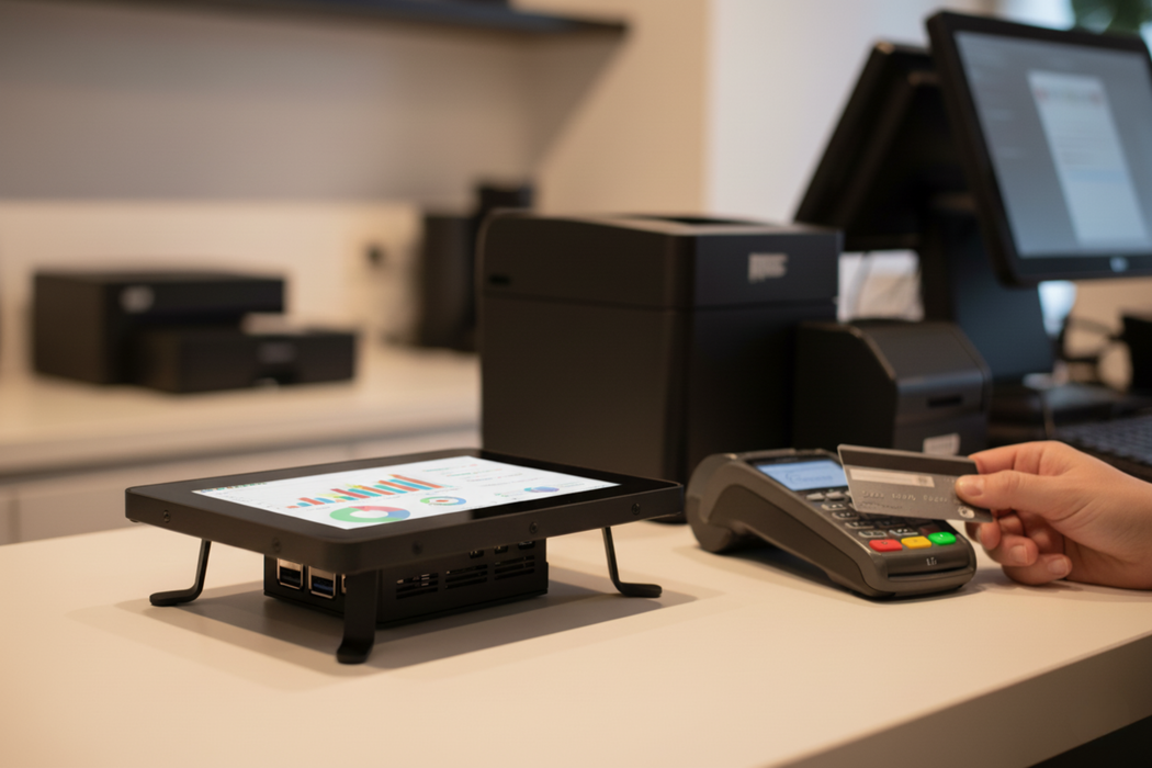 KKSB Case for Raspberry Pi 5 Touch Display 2 - Desktop Orientation