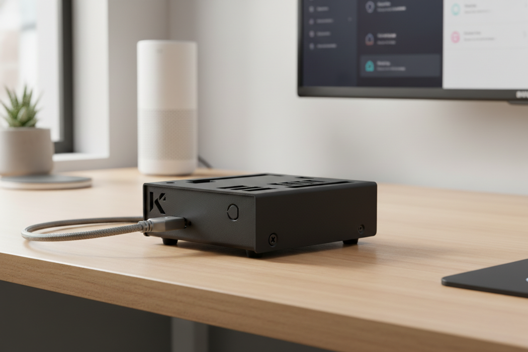 KKSB Arduino Uno Q Black Aluminium