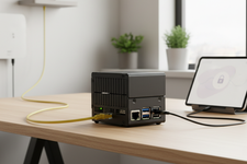 KKSB Case for Raspberry Pi 5 – Tall Aluminum Enclosure for Dual HATs & NVMe HATs