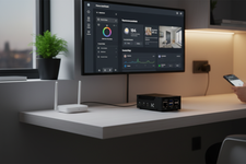 KKSB Raspberry Pi 5 Case with Aluminium Heatsink for Silent Passive Cooling