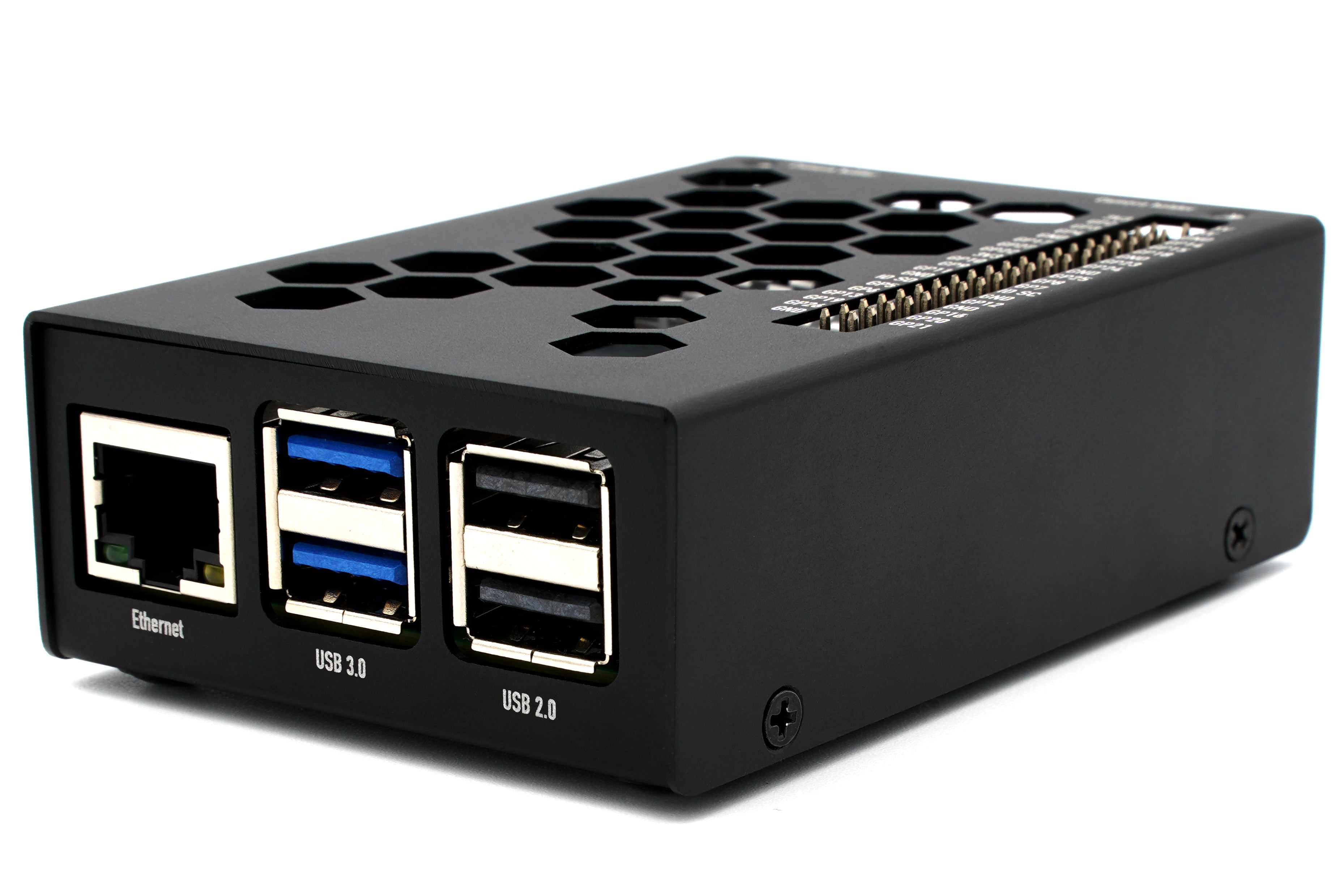 KKSB Raspberry Pi 5 Custodia - Alluminio sabbiato - Spazio per Ventola Dissipatore Raspberry Pi 5 - Etichette a laser per Pin - Pulsante di Avvio Integrato KKSB Raspberry Pi 5 Custodia - Alluminio sabbiato - Spazio per Ventola Dissipatore Raspberry Pi 5 - Etichette a laser per Pin - Pulsante di Avvio Integrato