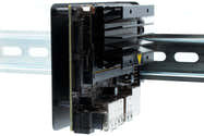 Support Rail DIN Pour NVIDIA Jetson Nano, Orin, Xavier NX - KKSB, Acier, Fixation Réglable - Pour Automation, IoT, Domotique - 5