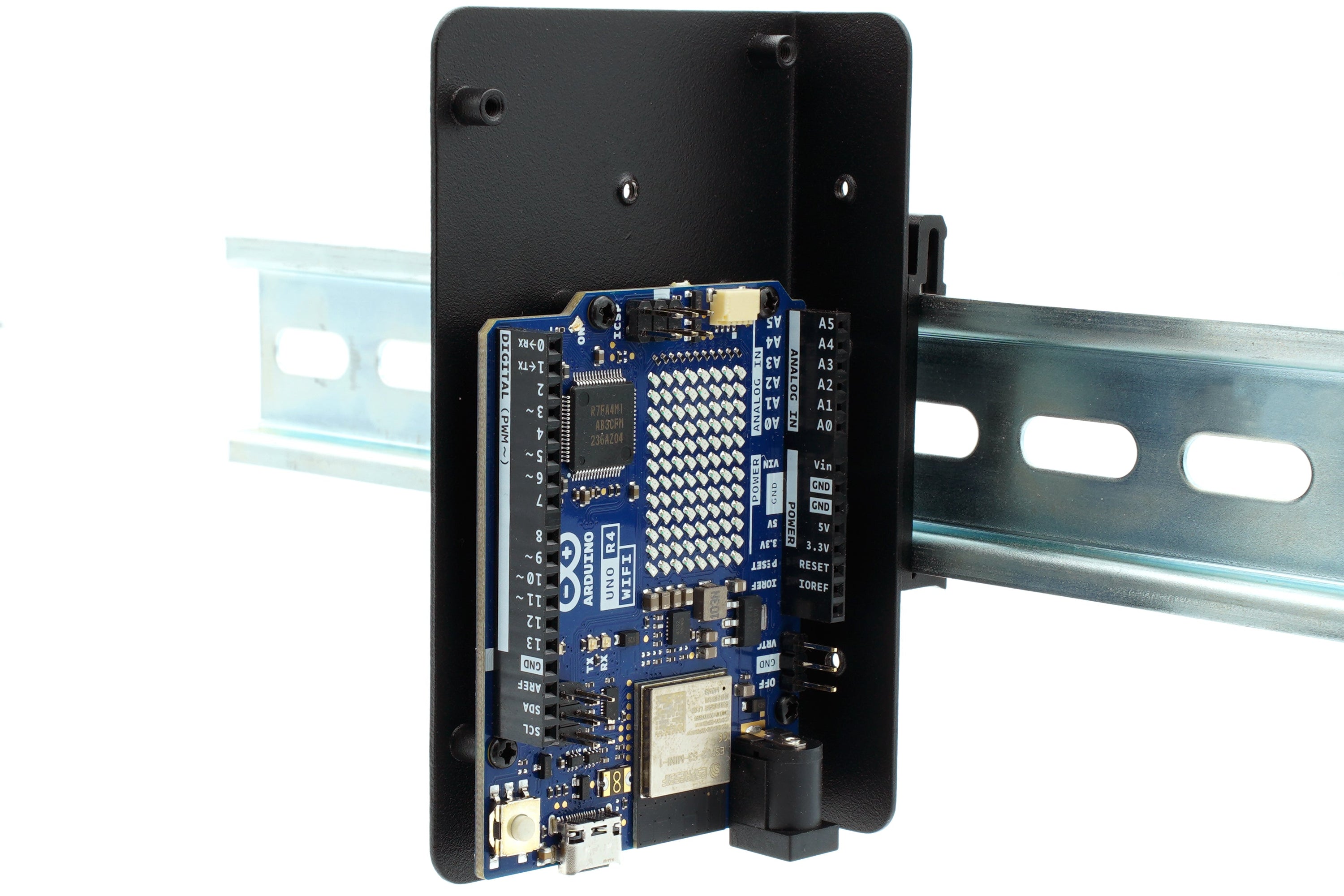 Arduino Slide Rail Control KKSB Arduino DIN Rail Clip Bracket — KKSB Cases