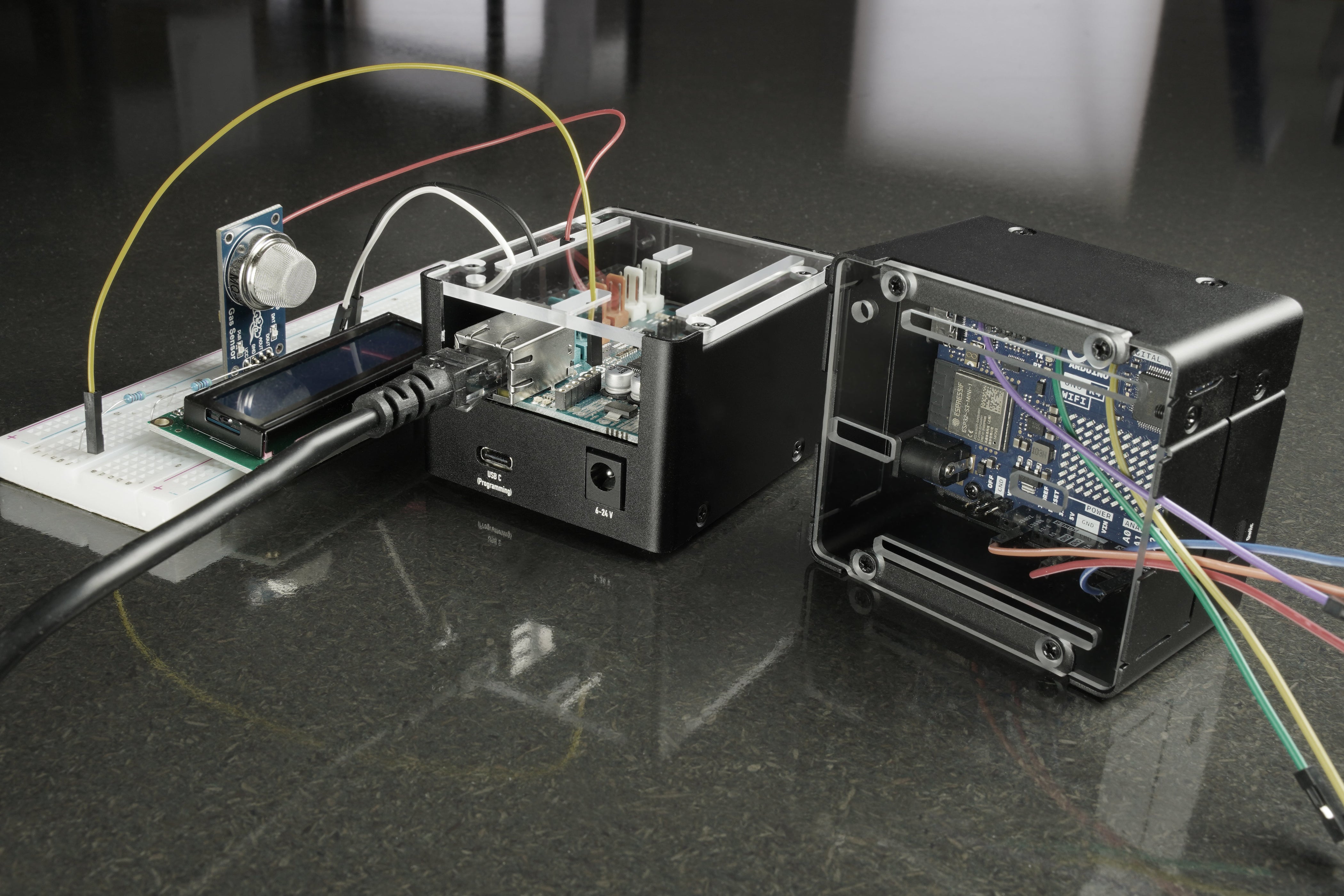 Arduino Uno R4 Case KKSB Arduino UNO R4 Project Case for UNO R4 Minima and UNO R4 WiFi ...