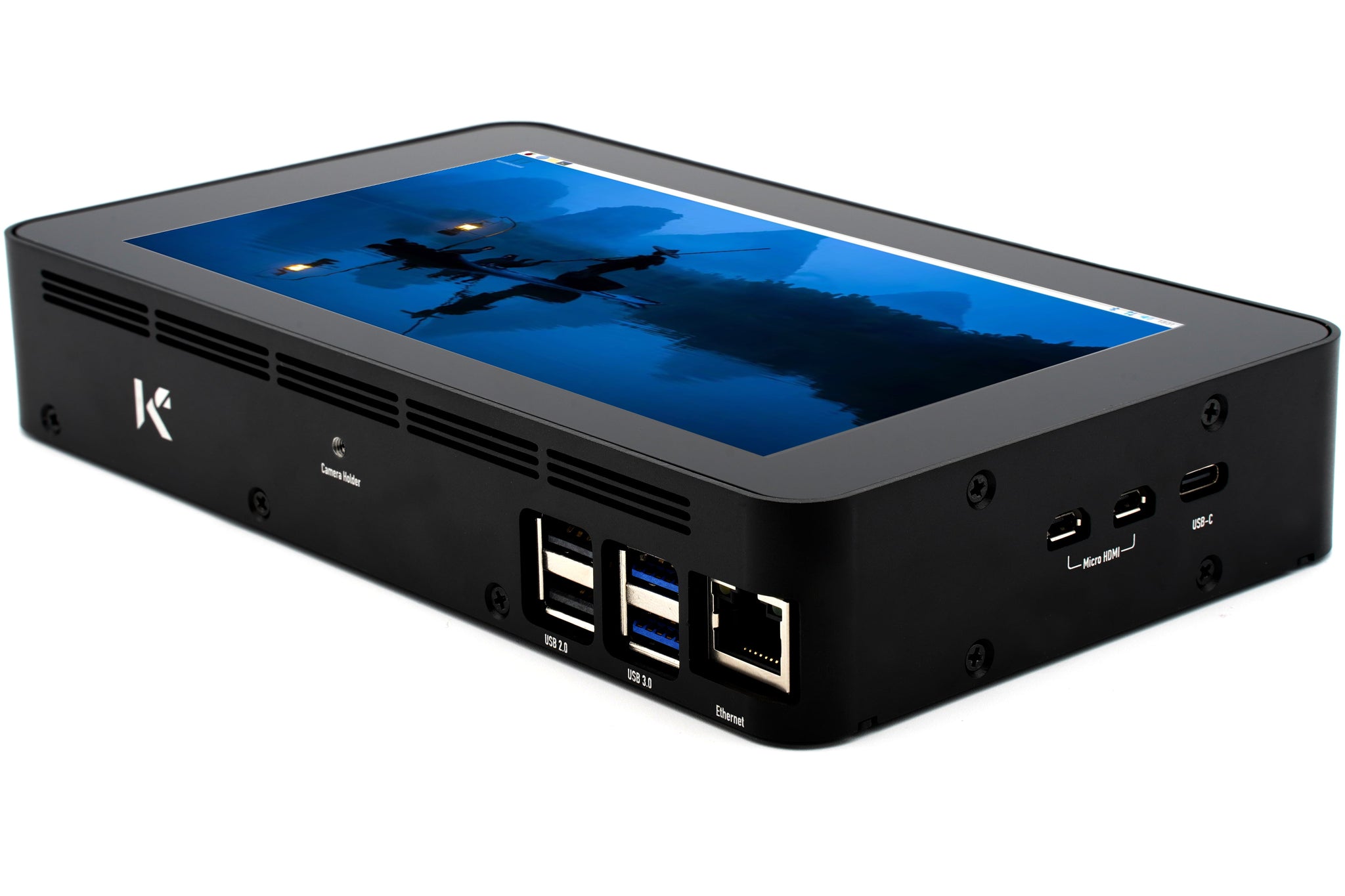 Caja De Aluminio KKSB Para Jetson Orin Nano Super Developer Kit, Con Ventilación Y Soporte VESA 75