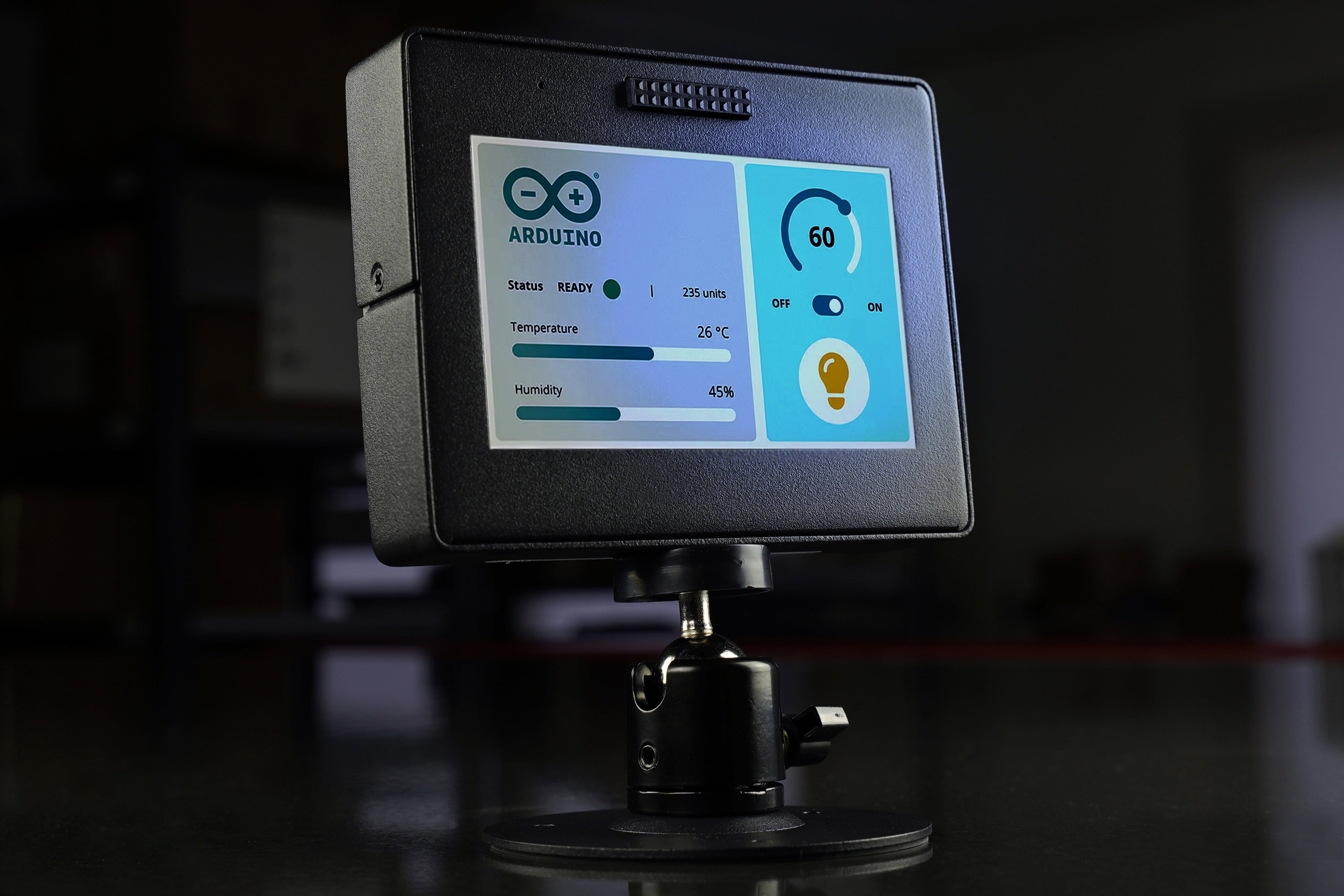 Arduino Giga R1 Case KKSB Case with Adjustable Stand for Arduino GIGA R1 WiFi and GIGA Disp ...