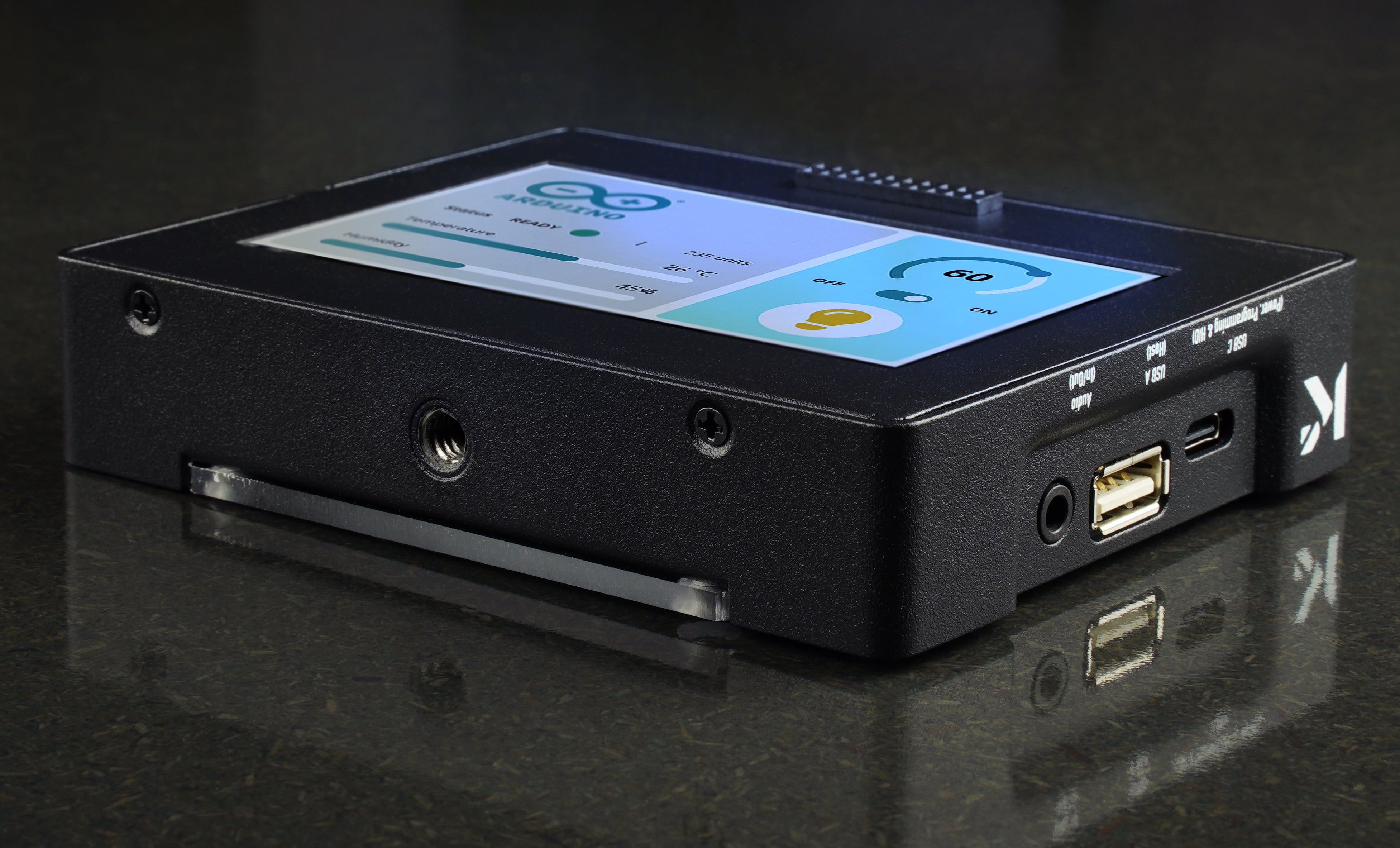 Arduino Giga R1 Case KKSB Case with Adjustable Stand for Arduino GIGA R1 WiFi and GIGA Disp ...