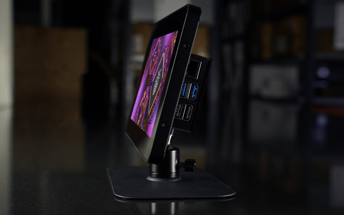 KKSB Display Stand for Raspberry Pi Touch Display 2 with Case for Raspberry Pi 5