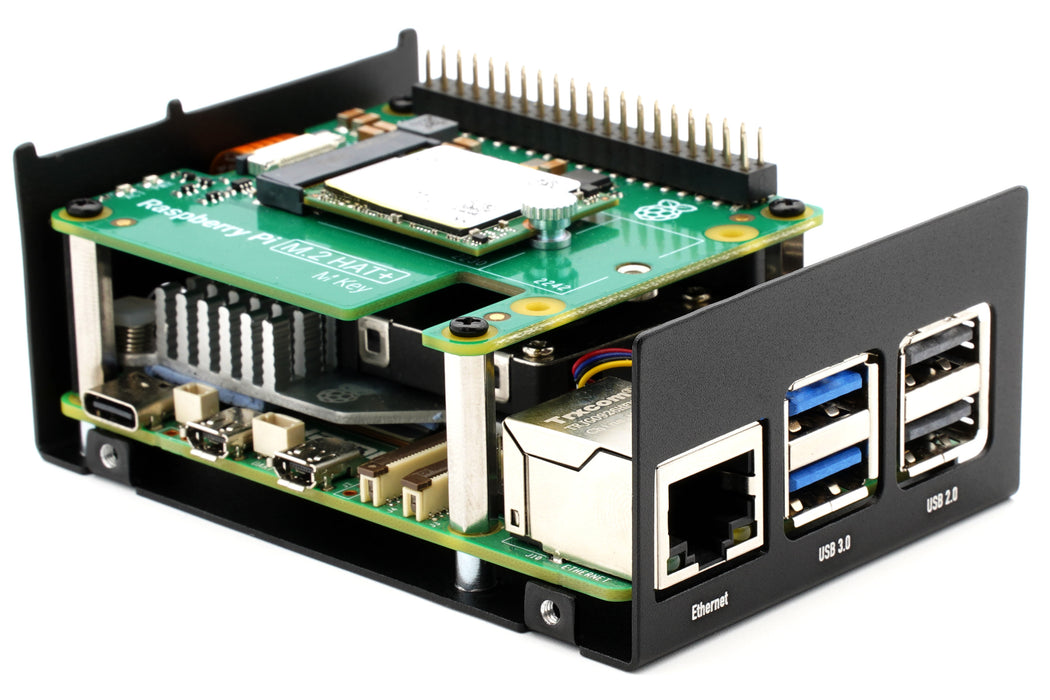 KKSB Case for Raspberry Pi 5 and M.2 NVMe HAT