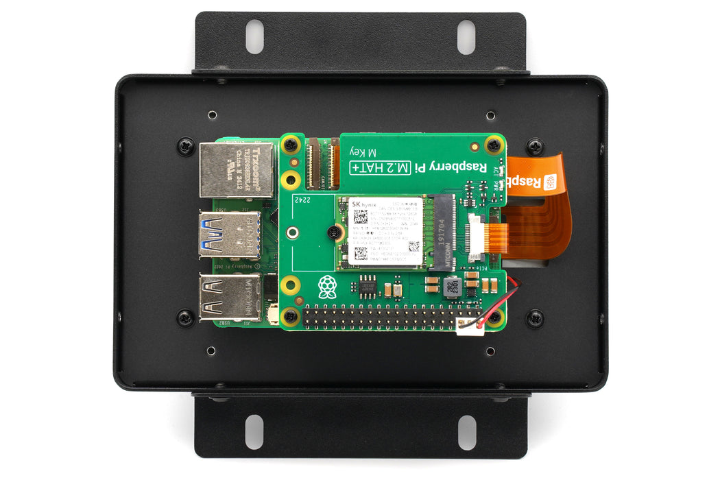 KKSB Panel Mount Case for Raspberry Pi 5 & Display 2 (5inch)