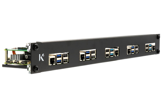 KKSB 19-Inch 1U Rack Panel for Raspberry Pi