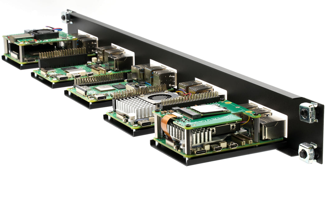 KKSB 19-Inch 1U Rack Panel for Raspberry Pi