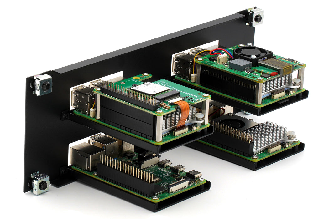 KKSB 10-Inch 2U Rack Panel for Raspberry Pi