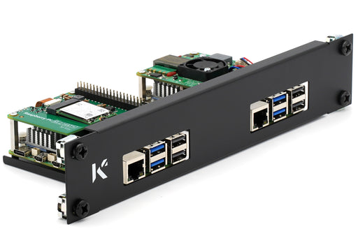 KKSB 10-Inch 1U Rack Panel for Raspberry Pi