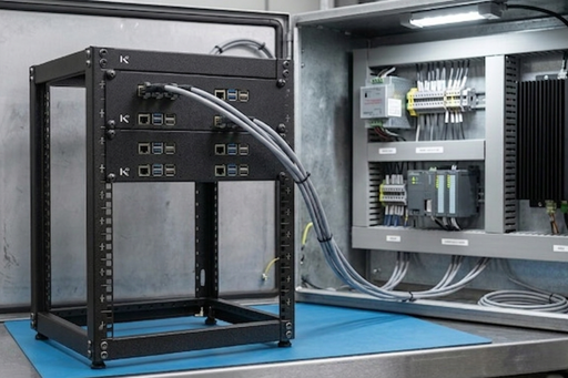 KKSB 10-Inch 2U Rack Panel for Raspberry Pi